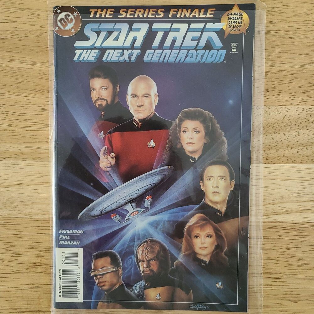 Star Trek The Next Generation The Series Finale Special 1994 All Good Things DC